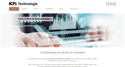 Desktop Screenshot of kpitechno.fr